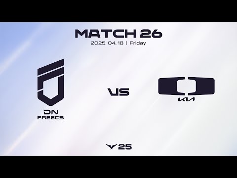 DNF vs DK | 매치 26 하이라이트 | 04.18 | 2025 LCK