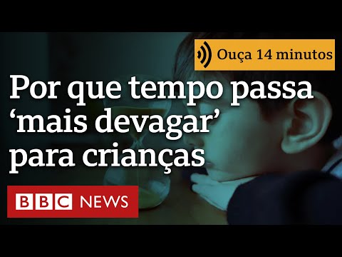 Por que o tempo 'passa mais devagar' para crianças