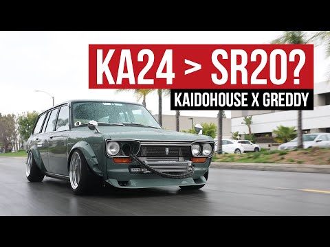 Customized Datsun Wagon: KA Motor & Kaido Racer Mods | Larry Chen Feature