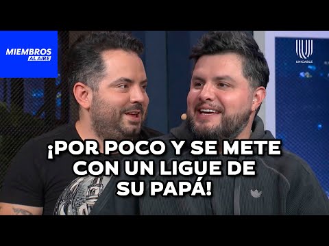 José Eduardo y Paul Stanley bromean fuertemente con la relación de sus padres | Miembros al Aire