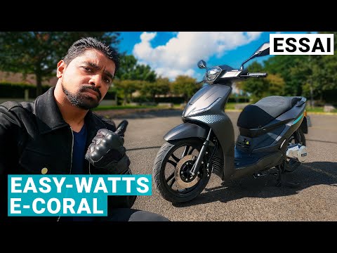 Essai Easy Watts E Coral : enfin un scooter électrique à grandes roues efficace ?