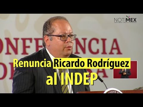 Renuncia Ricardo Rodríguez al INDEP