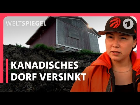 Klimawandel: Ein ganzer Ort in Kanada muss umziehen | Weltspiegel