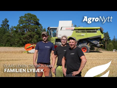 CLAAS LEXION 750 MONTANA | Ole Anton og Thorbjørn Lybæk