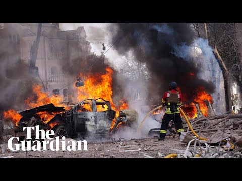 Russian missile strike kills at least 20 in Ukrainian city of Sumy