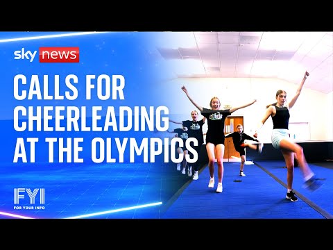 FYI: Calls for cheerleading at the Olympics