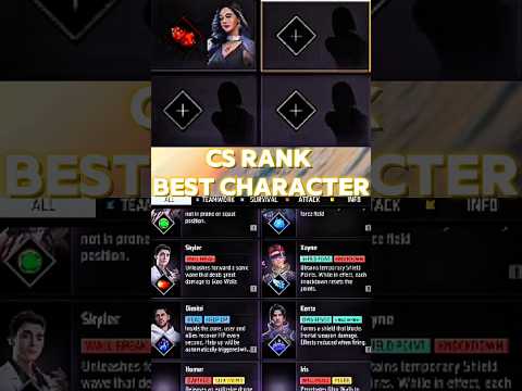 RYDEN BEST SKILL COMBINATION || FREE FIRE BEST CHARACTER COMBINATION