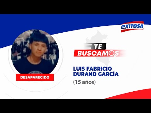 Te Buscamos: Menor de 15 años fue visto por última vez el pasado  de noviembre en La Libertad