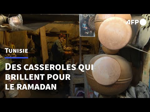 En Tunisie, le cuivre retrouve son lustre pour le ramadan | AFP