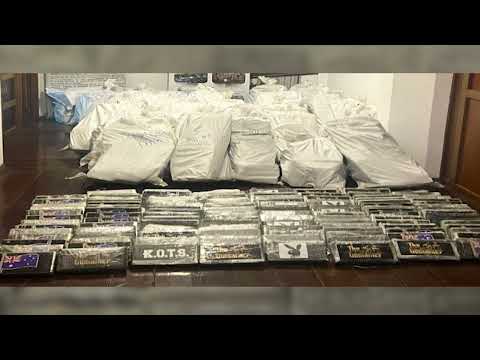 Casi una tonelada y media de cocaína incautada durante la operación “Tokio”