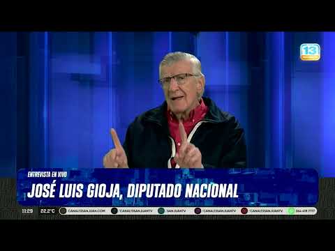 Entrevista completa con el diputado nacional José Luis Gioja en Banda Ancha