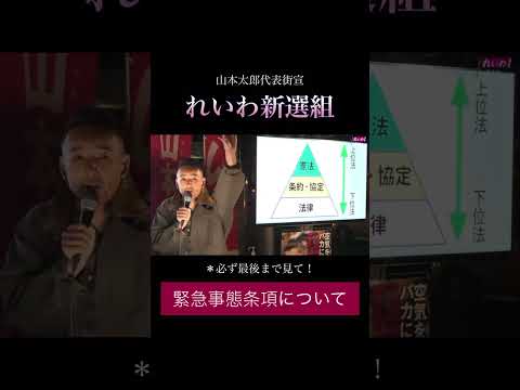 「緊急事態条項について」