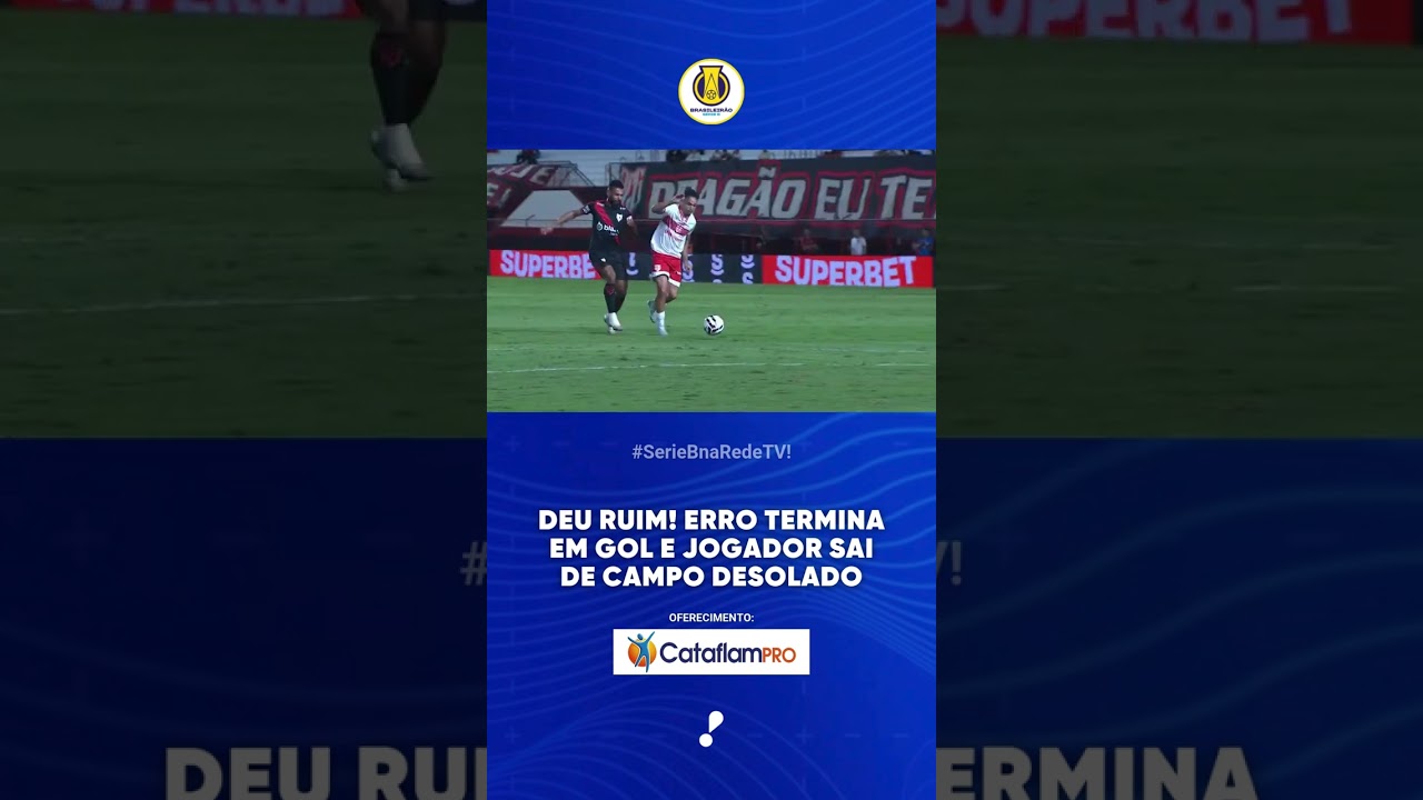 DEU RUIM Atlético GO 2 x 1 CRB   Série B 2025