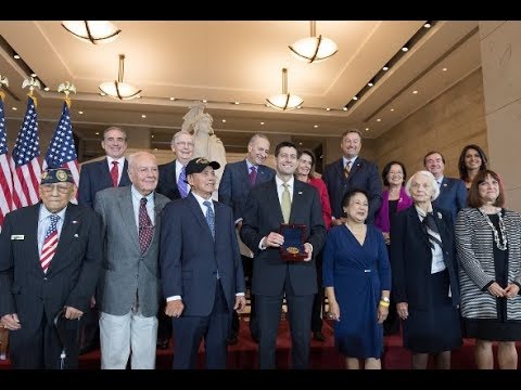 Rep. Ed Royce Honors Filipino Veterans of World War II at
Congressional Gold Medal Ceremony