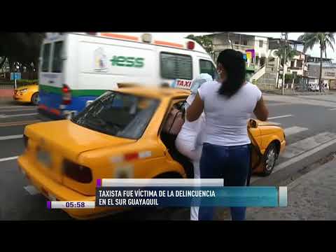 Incrementan los robos a taxistas en el sur de Guayaquil