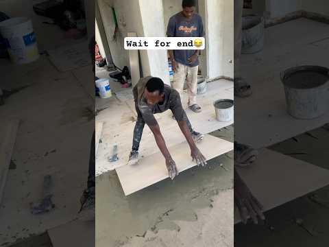 Oh My God😰Funny Man Vs Tiles😂  #usa #newyork #funny @lejulio228