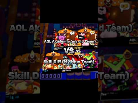 Skill Diff vs AQL Akademie💀 #brawlstars #supercell #proplayer #edit #skulledit #shorts #viralshort