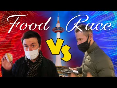 Find Food Fast Challenge At Kyoto Station | You Won't Believe How Fast