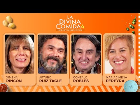 La Divina Comida - Ximena Ricón, Arturo Ruiz Tagle, Gonzalo Robles y María Jimena Pereyra