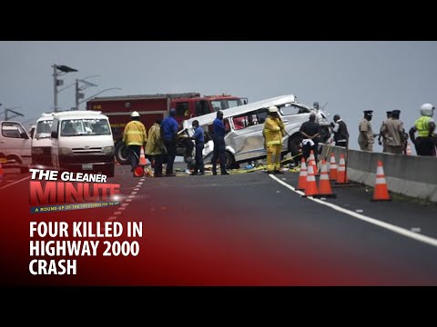 THE GLEANER MINUTE: MP in assault probe | 4 killed in Highway crash | No risk taking COVID jab, CMO