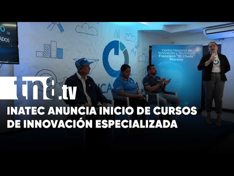 INATEC Nicaragua anuncia inicio de cursos de innovación especializada