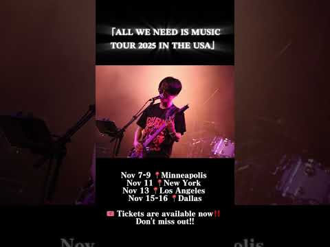 🔥ARE YOU READY!?🔥We are coming back!!!!「𝐀𝐋𝐋 𝐖𝐄 𝐍𝐄𝐄𝐃 𝐈𝐒 𝐌𝐔𝐒𝐈𝐂 𝐓𝐎𝐔𝐑 𝟐𝟎𝟐𝟓 𝐈𝐍 𝐓𝐇𝐄 𝐔𝐒𝐀」#BURNOUTSYNDROMES