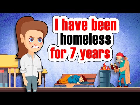 I have been homeless for 7 year | Animated story
