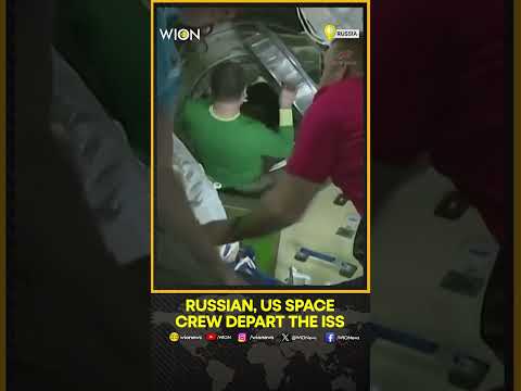 Soyuz MS-25 Hatch Closed, Trio Prepares To Undock From Station | WION Shorts