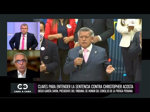 Cara a Cara | Diego García Sayán, presidente del tribunal de honor del Consejo de la Prensa Peruana