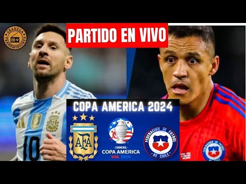 EN VIVO  ARGENTINA VS CHILE POR COPA AMERICA 2024  EDGARDO GONZALEZ