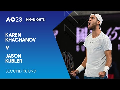 Karen Khachanov v Jason Kubler Highlights | Australian Open 2023 Second Round