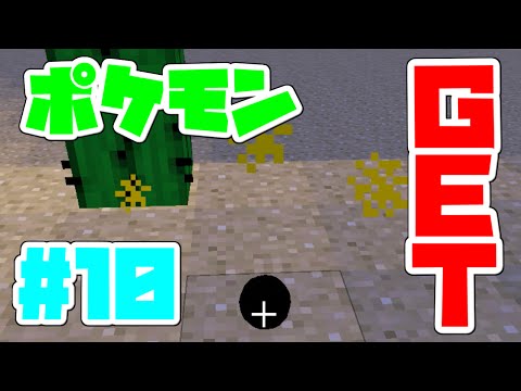 【MInecraft ✖ ポケモンmod】ポケモン100匹と富士山の上でおにぎり食べたいな🍙[#10]