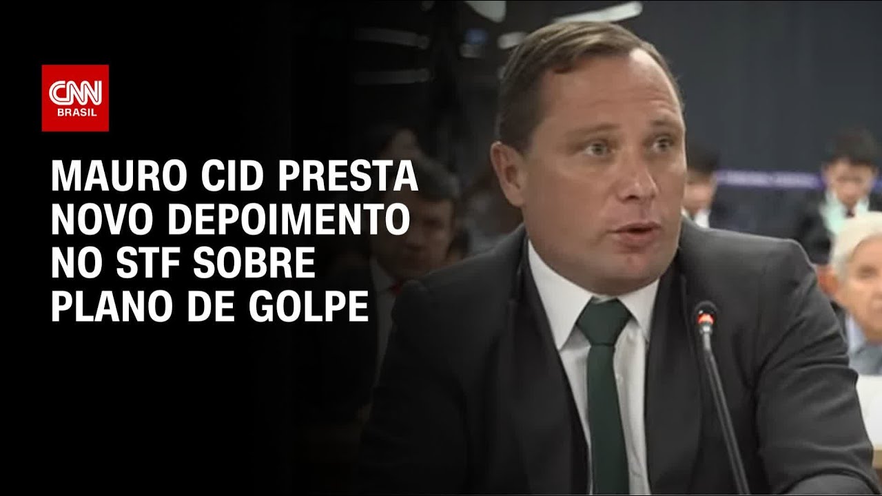 Plano de golpe Mauro Cid presta novo depoimento no STF | BASTIDORES CNN