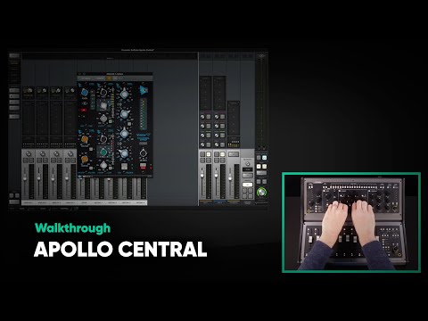 Console 1 - Apollo Central Walkthrough – Softube