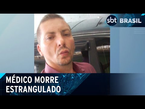 Médico fisiculturista é estrangulado e morto em assalto no ABC Paulista | SBT Brasil (20/04/24)