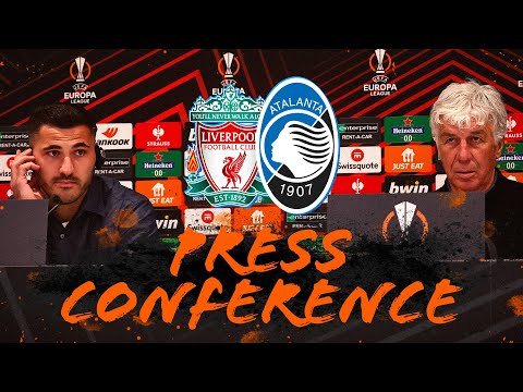 UEL andata QF | Liverpool-Atalanta | La conferenza stampa di Gasperini e Kolašinac