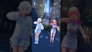 【ホロライブMMD 】轟はじめ＆一条莉々華「宝鐘マリン【III】」 #iiichallenge #mmd #hololive #shorts