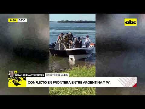 Conflicto en frontera entre Paraguay y Argentina