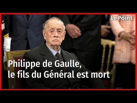 Philippe de Gaulle, le fils du Général est mort