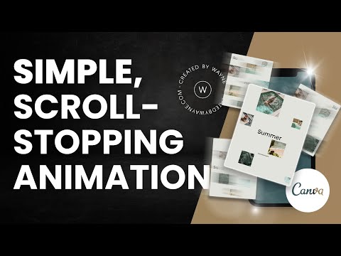 Simple Animation for Scroll-stopping Social Media Success