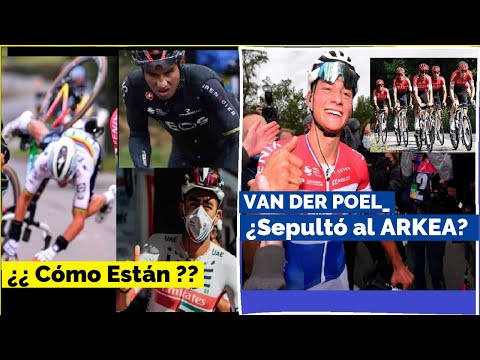 VAN DER POEL ¿Hundió al Arkea de NAIRO - Parte Médico ALAPHILIPPE, NARVÁEZ y MOLANO...