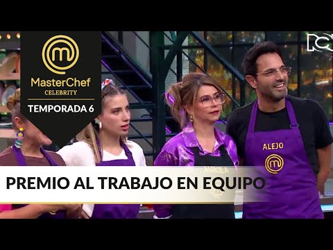 El equipo morado recibió el anhelado cachete de Jorge Rausch | MasterChef Celebrity