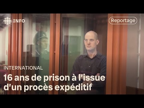 Russie: Le journaliste américain Evan Gershkovich condamné à 16 ans de prison