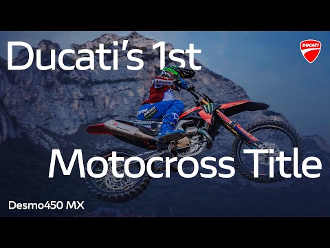 First-ever Motorcross winning with Alessandro Lupino