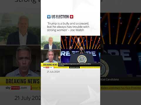 Joe Walsh: 'Trump always has trouble with strong women'