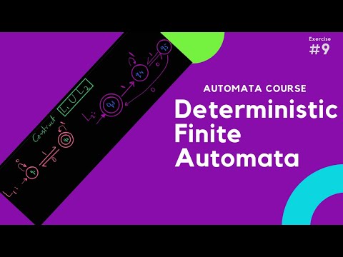 Automata Course - Deterministic Finite Automata [DFA Exercise 9]