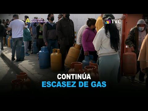 Quito: Continúan las filas de espera para comprar gas de uso doméstico