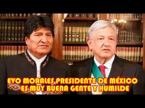 EVO MORALES MENCIONÓ QUE SE REUNIÓ CON DIVERSAS ORGANIZACIONES DE MÉXICO Y DE PAISES INVITADOS