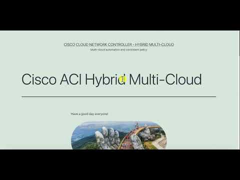 Automate Hybrid Cloud Networks with Cisco Data Center Networking - Microsoft Ignite 2023