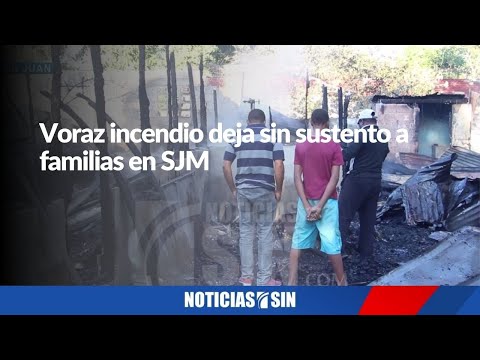 Voraz incendio deja sin sustento a familias en SJM